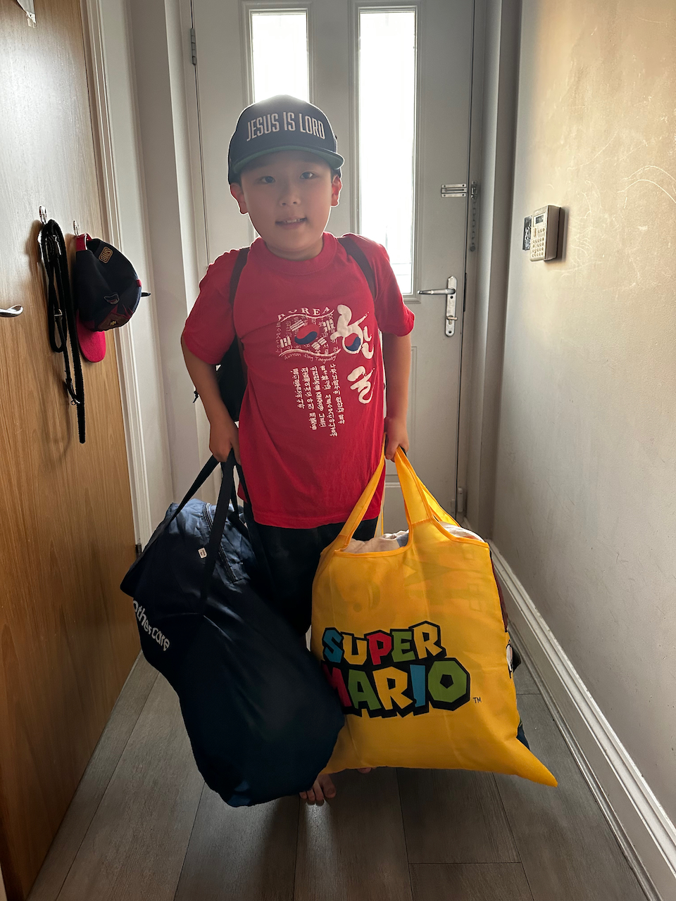 ⛺ Joshua’s first summer camp!