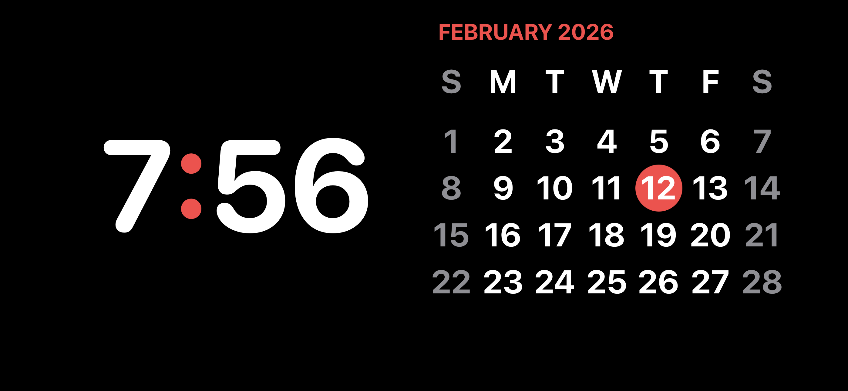 🗓️ Launching A Calendar Clock App