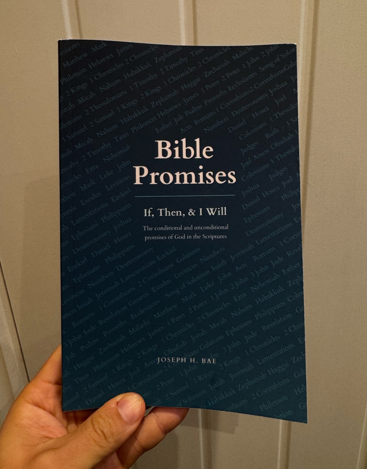 The author’s copy, in my hand, the afternoon it arrived