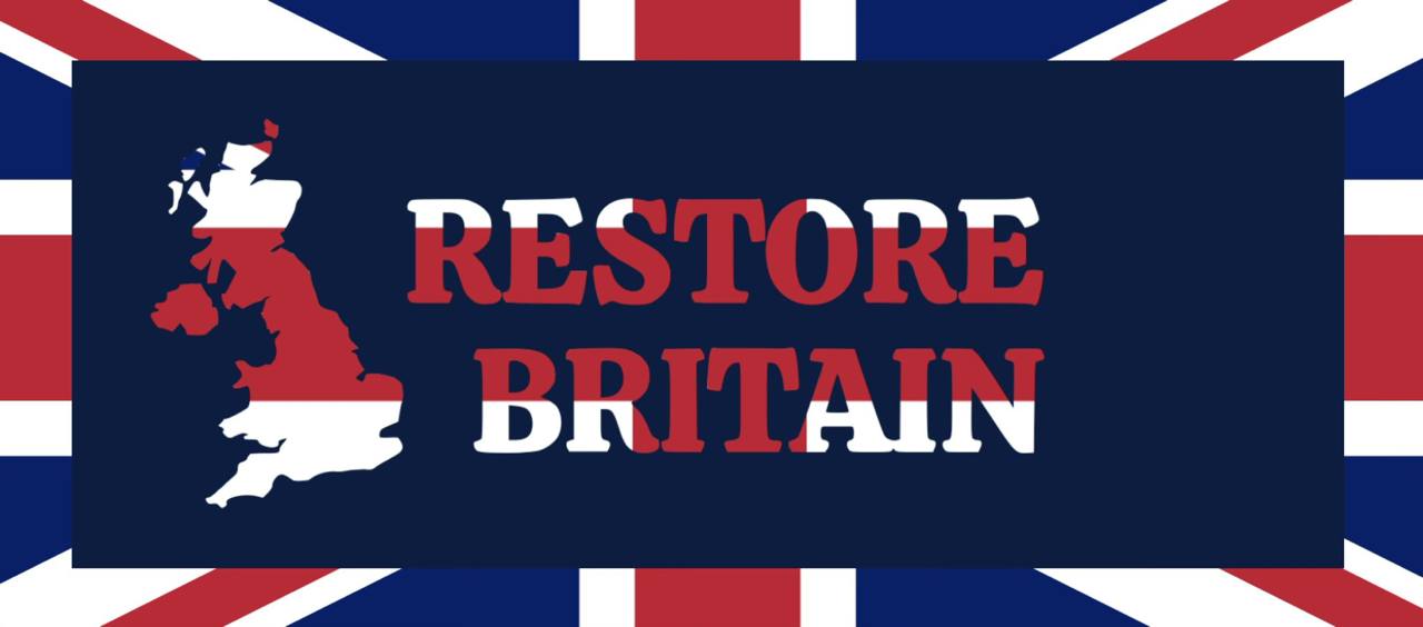 🇬🇧 Restore Britain에 합류했습니다